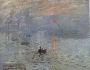 Claude Monet Sunrise France oil painting reproduction